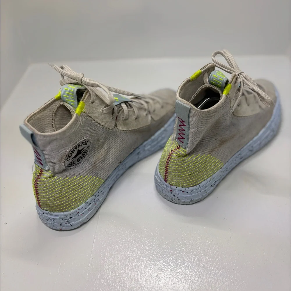 Converse Chuck Taylor All Star High Top Sneakers Men’s 10 Women’s 12 Eco Crater - Picture 4 of 10